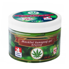 Konopný masážní gel Cannabis - hřejivý, 150 ml